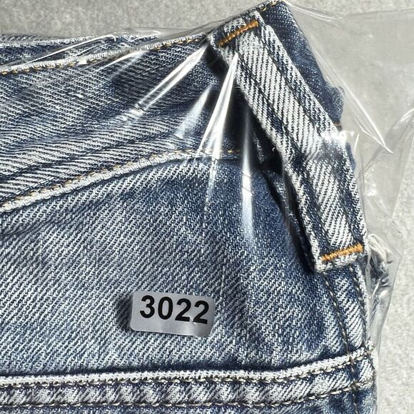 Diesel ZAF Distressed Wash Denim Jeans Button Fly Light Wash W32 L32 - Picture 15 of 15